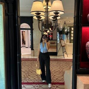 H&M Black Wide Leg Women's Pants